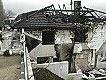 Der Schauplatz der Explosion in einem Einfamilienhaus in Gablitz am Sonntag. &copy APA