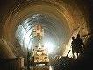 Bilder aus dem im Bau befindlichen Lainzer Tunnel &copy APA
