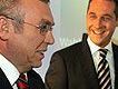 A. Gusenbauer, H.C. Strache © APA A. Gusenbauer, H.C. Strache © APA