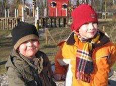 Spaß für die Kids am Bodenseeufer. Spaß für die Kids am Bodenseeufer.