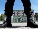 Wachmann wurde verletzt Wachmann wurde verletzt