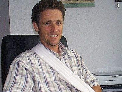 Rob Raskin hofft im August wieder fit zu sein. Rob Raskin hofft im August wieder fit zu sein.
