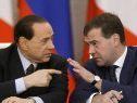 Berlusconi zu Besuch bei Medwedew Berlusconi zu Besuch bei Medwedew