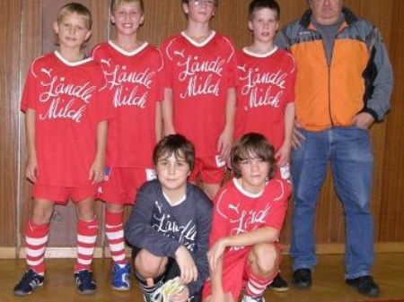 Das siegreiche Team der Musikhauptschule Lingenau. Das siegreiche Team der Musikhauptschule Lingenau.