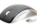 Bogen des Triumphs: Die neue coole Arc Mouse von Microsoft. Bogen des Triumphs: Die neue coole Arc Mouse von Microsoft.