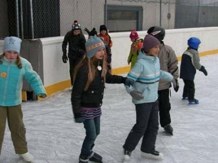 Hunderte Eisläuferinnen und Eisläufer tummeln sich täglich in der Vorarlberghalle und auf dem Stellafeld. Hunderte Eisläuferinnen und Eisläufer tummeln sich täglich in der Vorarlberghalle und auf dem Stellafeld.