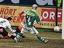 Erwin Hoffer erzielt das 1:0 für Rapid Erwin Hoffer erzielt das 1:0 für Rapid