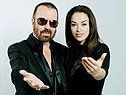 Dave Stewart und Cindy Gomez Dave Stewart und Cindy Gomez