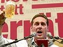 Strache in Linz Strache in Linz