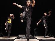 Open-Air-Performance von Savion Glover Open-Air-Performance von Savion Glover