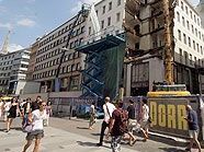 Abriss des Gebäudekomplexes in der Kärntner Straße Abriss des Gebäudekomplexes in der Kärntner Straße