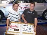 Mario Bilgeri (li.) und Bernd Pühringer luden zur Eröffnung ihres KFZ-Betriebs. Mario Bilgeri (li.) und Bernd Pühringer luden zur Eröffnung ihres KFZ-Betriebs.
