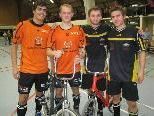 Gold für RV Dornbirn und Silber für RC Mazda Hagspiel Höchst beim Unter-23-Radball-Europacup. Gold für RV Dornbirn und Silber für RC Mazda Hagspiel Höchst beim Unter-23-Radball-Europacup.
