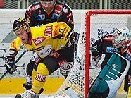 Linz-Goalie Alex Westlund ließ sich nur einmal bezwingen Linz-Goalie Alex Westlund ließ sich nur einmal bezwingen