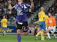 Sobkova jubelt nach dem 2:0 für die Lustenauer Sobkova jubelt nach dem 2:0 für die Lustenauer