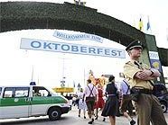 Verstärkte Sicherheitsvorkehrungen auf der Wiesn.