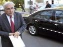 Auch Strauss-Kahn wurde Opfer eines Schuhwerfers
