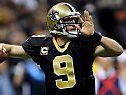 Es war nicht Brees' bester Tag, aber es reichte Es war nicht Brees' bester Tag, aber es reichte