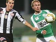Florian Metz (LASK) gegen Lukas Rath (Mattersburg)