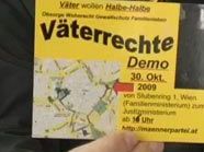 Männerpartei ruft zur Väterrechte-Demo auf Männerpartei ruft zur Väterrechte-Demo auf