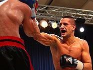 Marcos Nader bei der Wiener Heimpremiere als Profi Marcos Nader bei der Wiener Heimpremiere als Profi