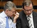 Molterer (li.) und Kopf (re.) im Parlament Molterer (li.) und Kopf (re.) im Parlament