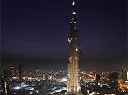 Das demnächst höchste Gebäude der Welt: Der Burj Dubai.