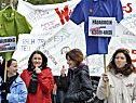 Demonstranten zogen durch Wien Demonstranten zogen durch Wien