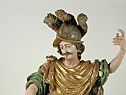 Eine Figur des Heiligen Florian Eine Figur des Heiligen Florian