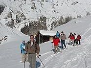 Schneeschuhwandern im Nationalpark Schneeschuhwandern im Nationalpark