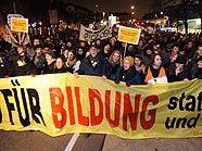 Studentenproteste in Wien