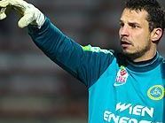 Vienna-Goalie Reiter war bei den Gegentreffern chancenlos Vienna-Goalie Reiter war bei den Gegentreffern chancenlos