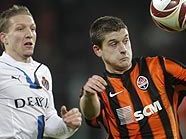 Donezk gab in Brügge erstmals Punkte ab (am Ball Yaroslav Rakitskiy) Donezk gab in Brügge erstmals Punkte ab (am Ball Yaroslav Rakitskiy)