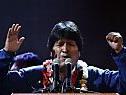 Morales ist der erste Indio-Präsident Boliviens