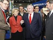 Bürgermeister Michael Häupl stattete der Messe einen Besuch ab Bürgermeister Michael Häupl stattete der Messe einen Besuch ab