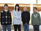 Alberschwender Schüler freuen sich auf die neue Schule. Alberschwender Schüler freuen sich auf die neue Schule.