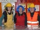 Am "Fasnatzieschtig" bemühten sich Birgitta, Rosmarie und Ingrid in Verkleidung um die Kundinnen und Kunden des Sparmarktes. Am "Fasnatzieschtig" bemühten sich Birgitta, Rosmarie und Ingrid in Verkleidung um die Kundinnen und Kunden des Sparmarktes.