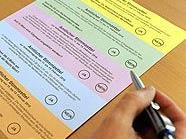 Der Stimmzettel für die Wiener Volksbefragung