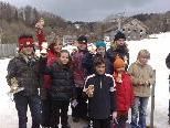 Die strahlenden Sieger des Kinder und Schülercups in Andelsbuch. Die strahlenden Sieger des Kinder und Schülercups in Andelsbuch.