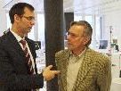 Statthalter Markus Wallner mit Dialyse-Interessensanwalt Erich Längle. Statthalter Markus Wallner mit Dialyse-Interessensanwalt Erich Längle.