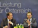 VP-Chef Pröll und Generalsekretär Kaltenegger (li) VP-Chef Pröll und Generalsekretär Kaltenegger (li)