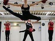 Die Milleniumdancers beim Training in Stadlau Die Milleniumdancers beim Training in Stadlau