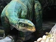 Dinosaurier in Lebensgröße in der Wiener Stadthalle