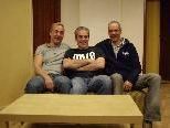 Josef, Andreas und Hugo sind nicht immer ganz einer Meinung. Josef, Andreas und Hugo sind nicht immer ganz einer Meinung.