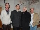 Klaus Bertle mit Manuel Bitschnau, Johann Trippolt und Andreas Rudigier. Klaus Bertle mit Manuel Bitschnau, Johann Trippolt und Andreas Rudigier.