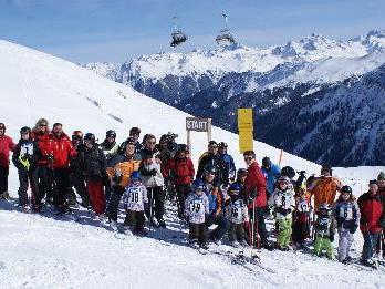 Sportclub Lorüns beim Skitag