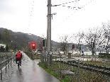 Versetzung ÖBB-Schaltstelle beim Übergang Strandbad - Übergang geschlossen. Versetzung ÖBB-Schaltstelle beim Übergang Strandbad - Übergang geschlossen.