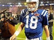 Colts-Quarterback Peyton Manning setzt ligaweit die Standards
