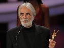 Haneke mit "seiner" Lola Haneke mit "seiner" Lola