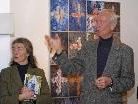 Künstler Philipp Schönborn bei einer Führung durch seine Ausstellung im Montafoner Heimatmuseum. Dauer: 10. April 2010. Künstler Philipp Schönborn bei einer Führung durch seine Ausstellung im Montafoner Heimatmuseum. Dauer: 10. April 2010.